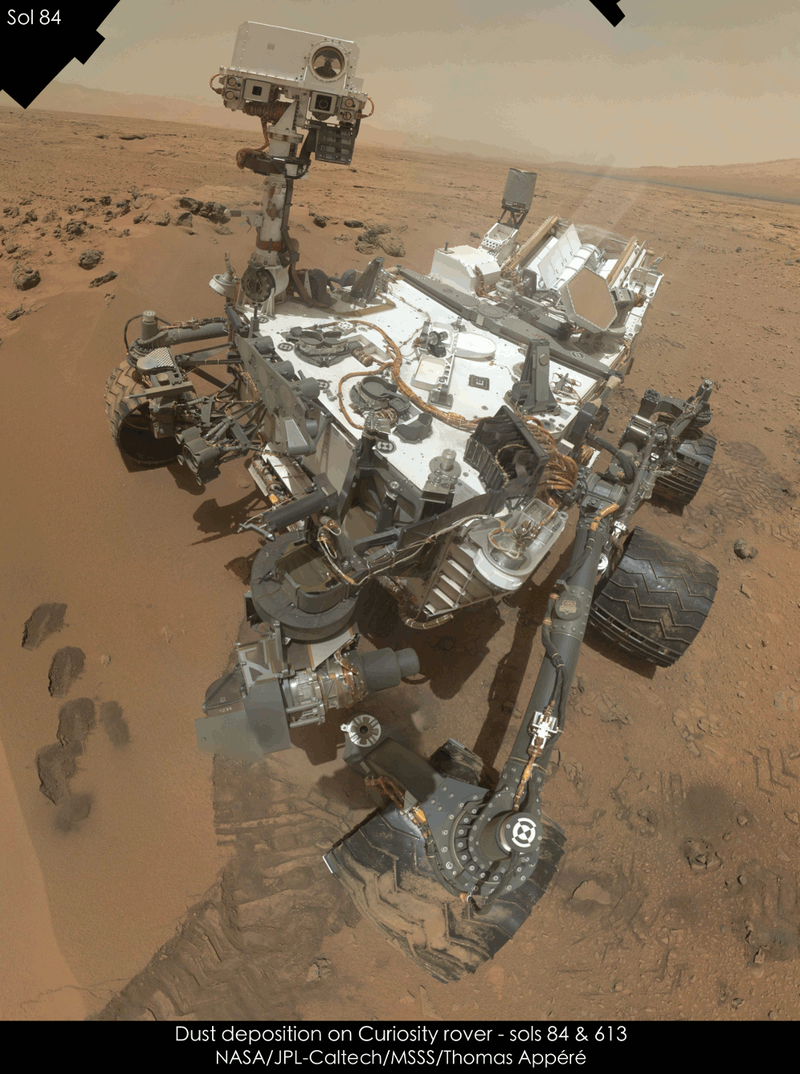 Illustration for article titled Mars: the Dusty Planet
